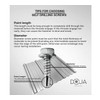 DOJA Industrial Hexagon Drilling Screws 5.5 x 22 Pack 50