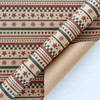 Vintage Kraft Gift Wrapping Paper for Birthdays and Holidays –