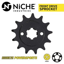 NICHE 520 Pitch 13 Tooth Front Drive Sprocket for 1988-2006 Yamaha Blaster 200 ATV 93832-13164-00