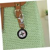 Outanaya Compass Keychain Set for Hiking 2pcs Mini Compass Scale
