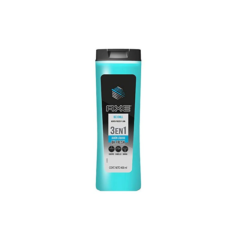 AXE Jabón Líquido Corporal Body Wash Gold 400ml Ice Chill