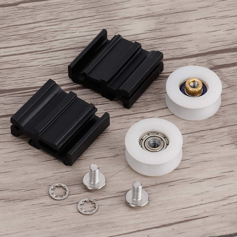 Fdit 22 mm Greenhouse Door Wheels Halls Door Wheel Replacement