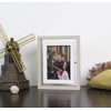 Smiling Art Creative Wooden Picture Frame for 2 Photos with