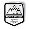 Squiddy Mount Everest - Vinyl Sticker for Car, Laptop, Notebook