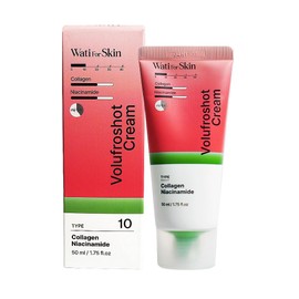 ZIOSTAND WATI FOR SKIN Collagen Niacinamide Volufroshot Cream 50ml – Deep Hydration Elasticity Support Moisture Barrier Strengthening Lightweight Formula for Radiant and Resilient Skin