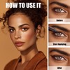 Waterproof Eyeliner Pencil, Gel, Long-Wear, for Women (Chocolate)