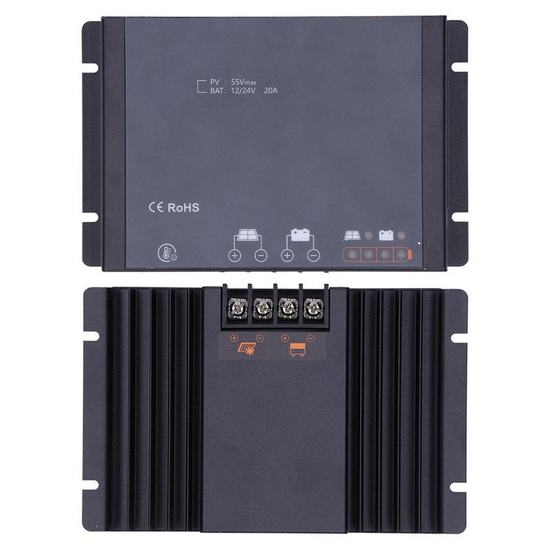 Solar Controller MPPT Regulator Auto Tracking Focus Waterproof with Bluetooth