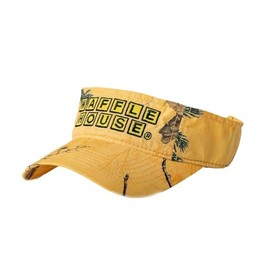 Realtree Xtra Gold Camo WH Embroidery Logo Visor | Adjustable Velcro Backing | Limited Edition for Men and Women