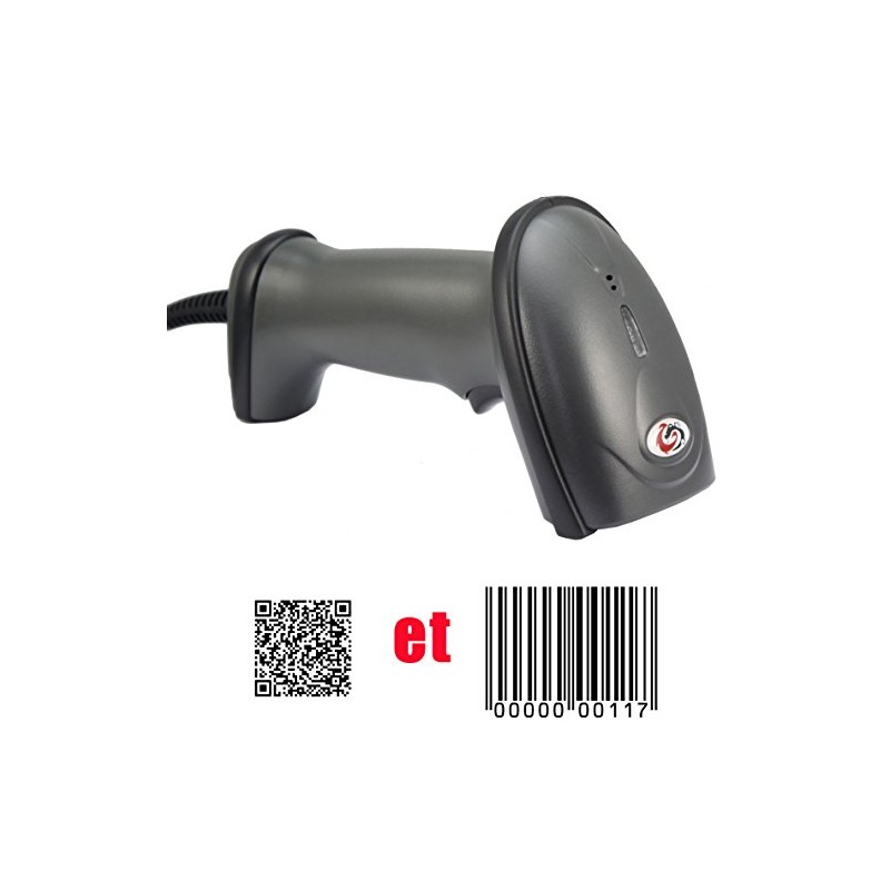 KALEA-INFORMATIQUE USB Scanner Handheld Leser für EAN Barcodes und 2D
