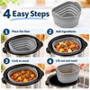 Slow Cooker Divider Liner for 6–8 Qt Crockpots – Reusable