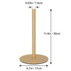 Gold Paper Towel Holder Countertop, Free-Standing Kitchen Roll Holder, Stainless