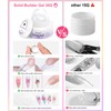 BISHENGYF Solid Builder Gel For Nails - Non-Sticky Hand 3D