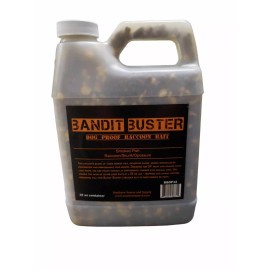 Southern Snares and Supply BANDIT BUSTER RACCOON BAIT DP CAGE TRAP BAIT, COON 32OZ CONTAINER NUISANCE