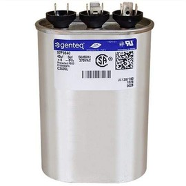 53H25-40 + 5 uf MFD 370 Volt VAC - Armstrong Oval Dual Run Capacitor Upgrade