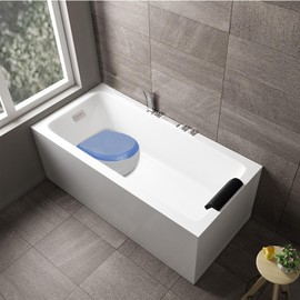 Inflatable Seat Cushion - Travel Seat Cushion | Hip Massage Support with Suction Cup Chair Backrest for Airplane Workplace Wheelchair Desk Home Car Driving Camping Daily