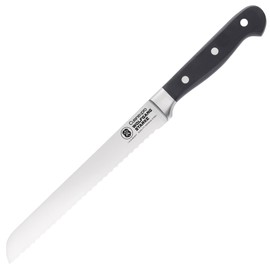 Cuisine::pro® Wolfgang Starke 8 Inch Bread Knife - Premium Quality German Stainless Steel, Ice-Hardened & Double Sharpened, Triple-Riveted Polymer Handle, Kitchen Essential