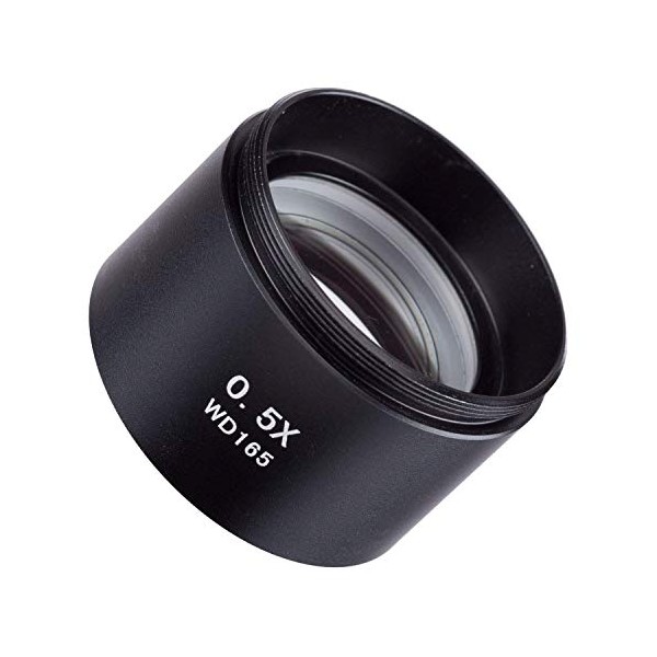 Parco Scientific PAF05 0.5X Barlow Lens for Stereo/Industrial Microscopes (48mm)