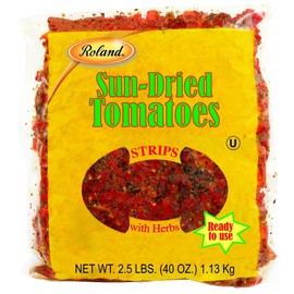Roland Foods Sun-Dried Tomato Strips, Specialty Imported Food, 2.5-Pound Bag