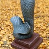GENUINQ Mermaid Statue Large Size 37 Inch Magnesium Oxide Sculpture