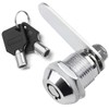 Litensh Thread Tubular Cam Lock 20mm, Mailbox Lock Cabinet Cylinder