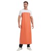 Nanxson Men's Women's Waterproof Apron Thickened PVC Work Apron Meat