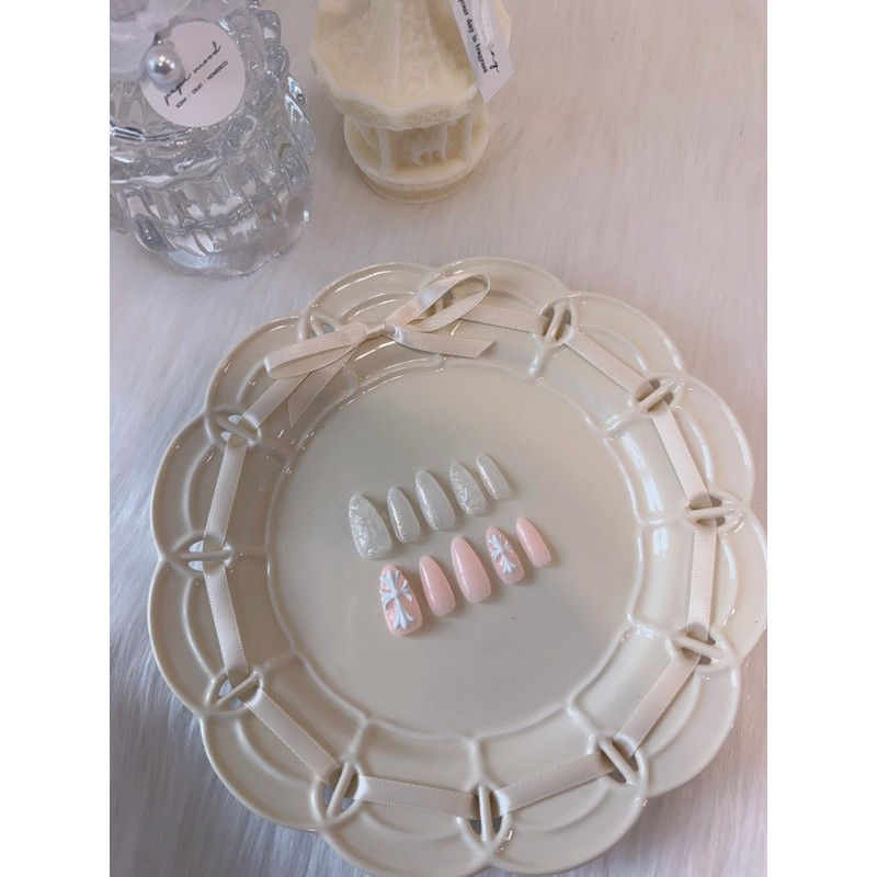 Chrome event handmade nails❤Self-nail tip sticker new product discount -
