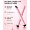 Erinde Lápiz Líquido para Microblading de Cejas para Mujer, Larga
