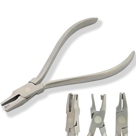 MASTERYD German Grade Dental Tear Drop Thermal Forming Retainer Clear Aligner Braces Pliers Lap Joint Style Premium Stainless Steel Orthodontics Tools