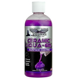 Gliptone Sio2 Ceramic Coating, Extreme Gloss Liqua-Gel, Safe for Marine, RV, Truck and ATV, 16 Fl Oz