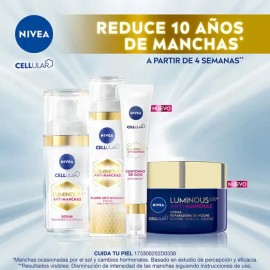Kit - Nivea Luminous 630 Antimanchas Serum  Crema De Noche                                                                                            