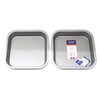 Square Sandwich Pan Twin Pack, British Made with Teflon Non