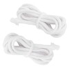 2pcs Candle Wicks Good Oil Absorbency Combustion Durable Braid Cotton