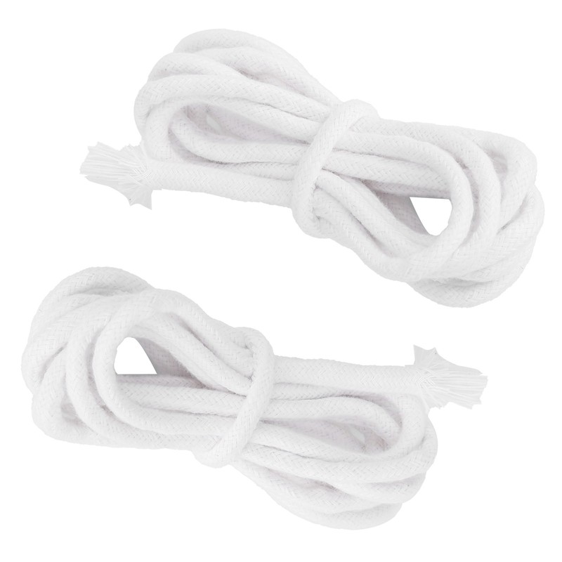 2pcs Candle Wicks Good Oil Absorbency Combustion Durable Braid Cotton