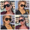 IKANOO Oversized Aviator Sunglasses for Women Men Trendy Large Big