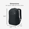 TravisMathew Approach Backpack TMB100, Black