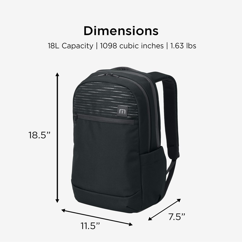 TravisMathew Approach Backpack TMB100, Black