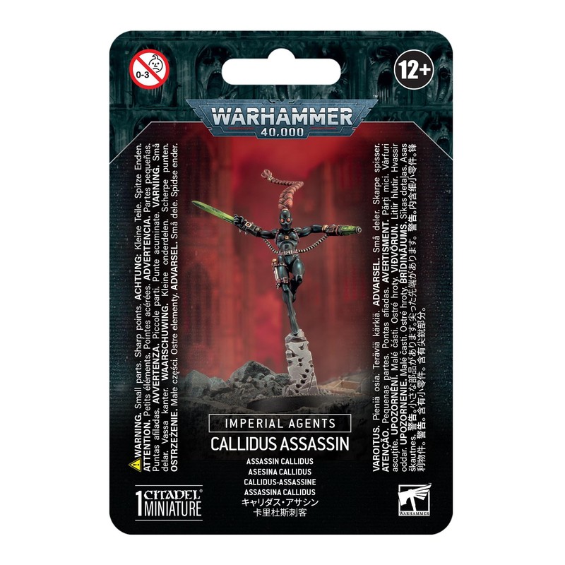 Games Workshop Warhammer 40k Callidus Assassin
