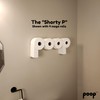 Poop Toilet Paper Holder - Functional and Fun! Bathroom Wall