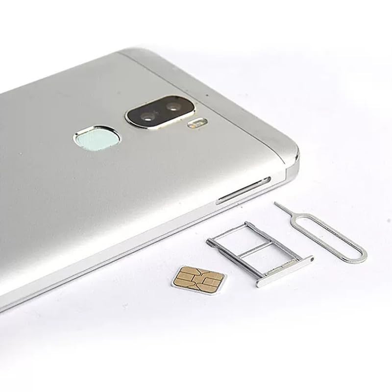 Set of 3 SIM Cards, Release Pin Removal Pin, Extractor,