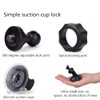 KOMUNJ 2PCS Windshield/Suction Cup Mount Bracket, Car Suction Cup for