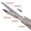 Jameson 32-21NS Electrician Scissors, 5-1/4 in