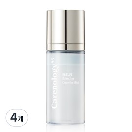 Carenology Reblue Balancing Cream in Mist 15-layer rapid soothing cream mist, 4 pieces, 60g / 케어놀로지 리블루 밸런싱 크림 인 미스트 15겹 급속 진정 크림미스트, 4개, 60g