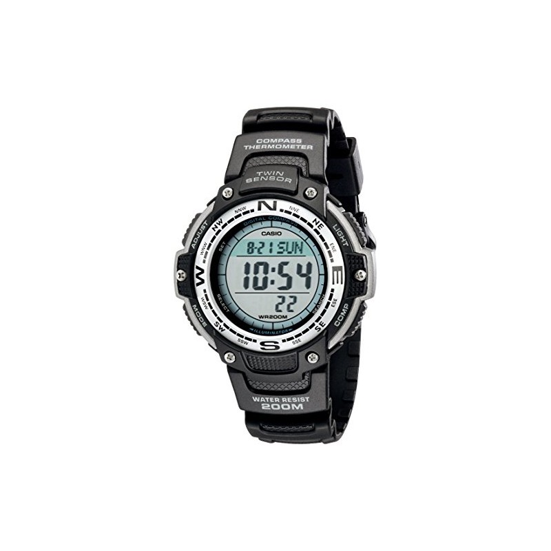 Casio SGW100 Series | Digital Watch & Compass | Black