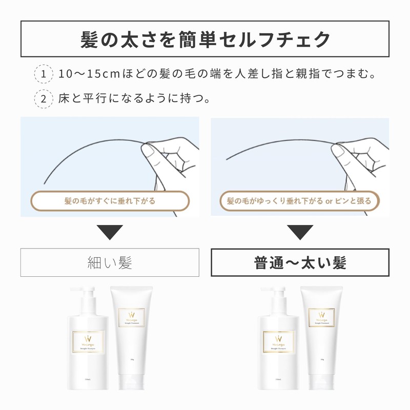 Wonjungyo Straight Shampoo for Normal to Thick Hair