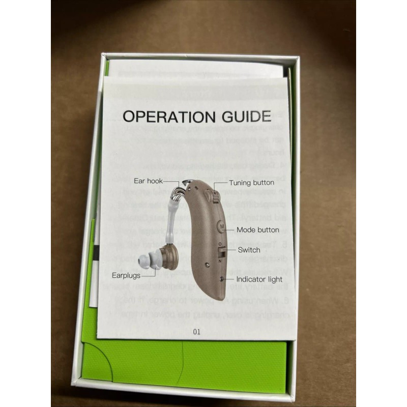 Goodmi Hearing Aids Amplifier Rechargeable Hearing Aid Sound Amplifiers Hearing