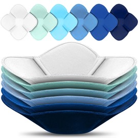Boao 6 Pack Microwave Bowl Cozy Holder Safe Insulated Bowl Cozies Multipurpose Hot Heat Proof Soup Plate Holder to Prevent Hand from Heat and Maintain Food Warm(Color 1,Classic Style)