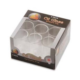 Straight Glass Oil Cup Size #14/9 Pack