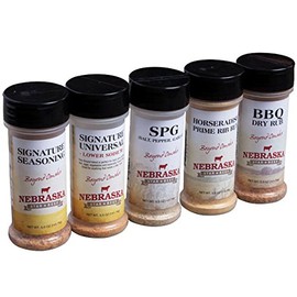 Nebraska Star Beef Seasoning Sampler Pack, 23.9 Ounce