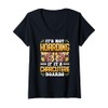 Womens It's Not Hoarding If It's Charcuterie Boards V-Neck T-Shirt