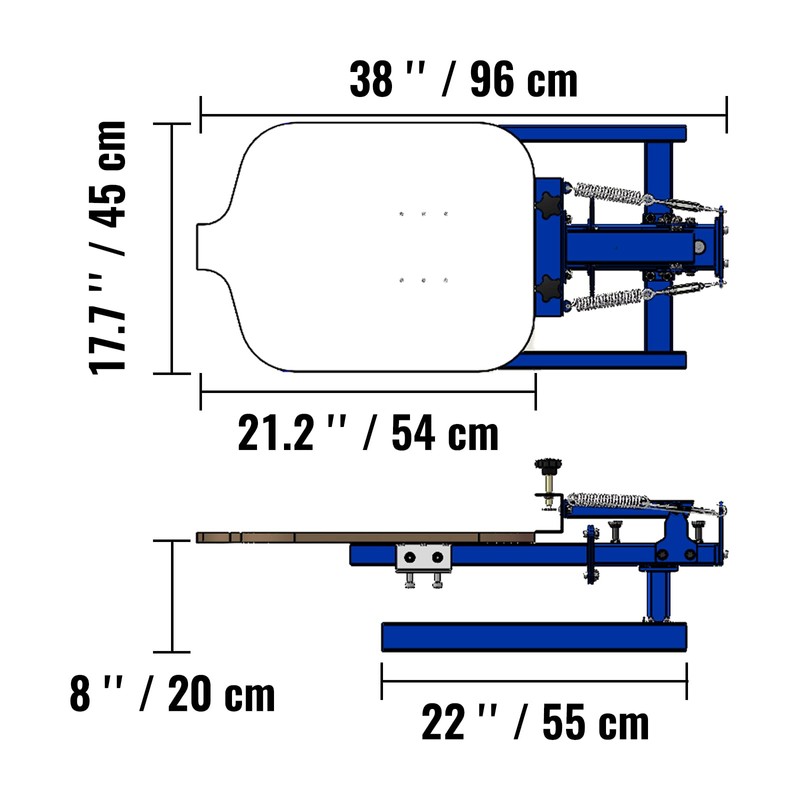 VEVOR Screen Printing Machine, 1 Color 1 Station Silk Screen